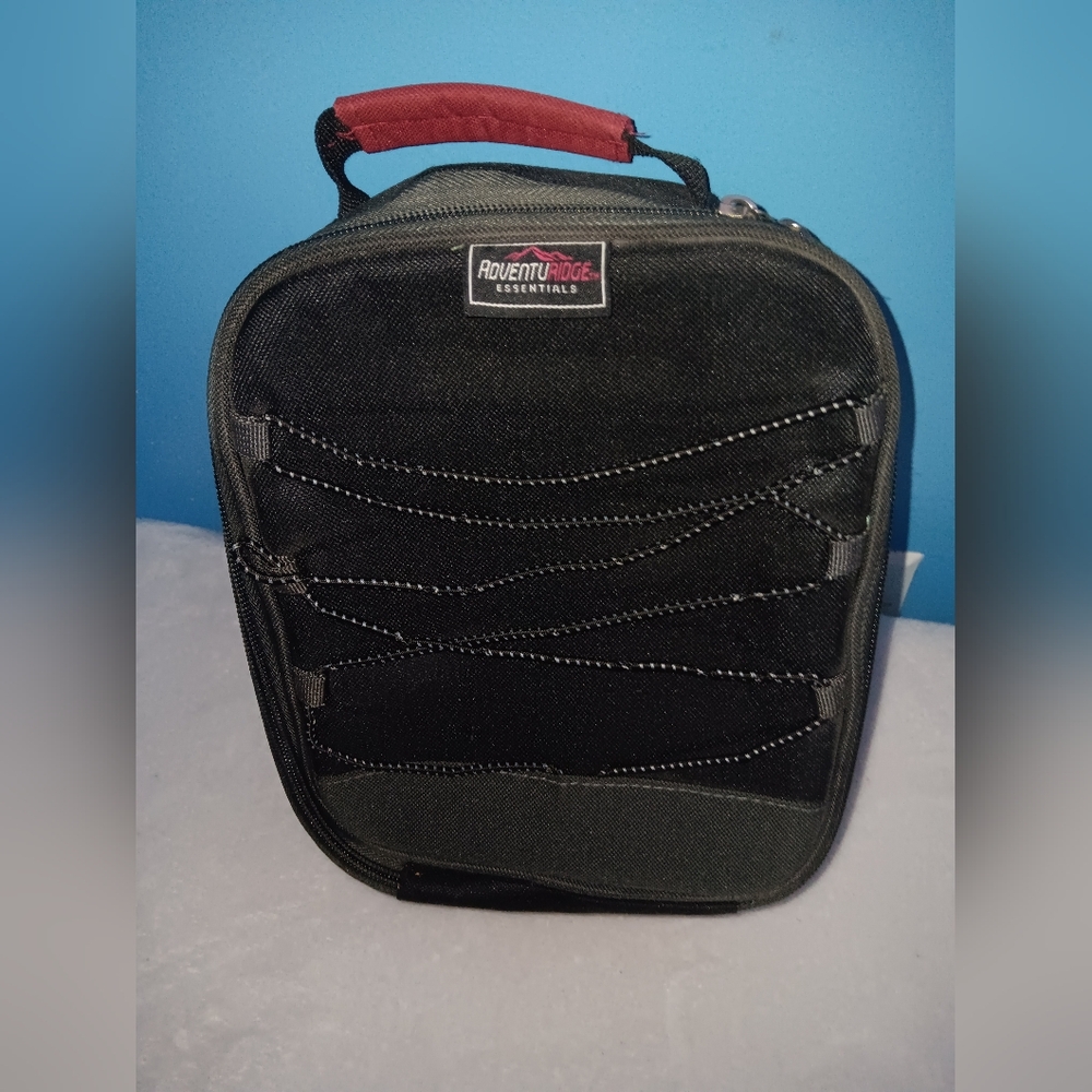 AdventuRidge Essentials Rugged Equipment Insulated Black Lunch Bag Pre-owned